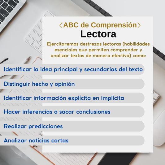 ABC de Comprensión Lectora